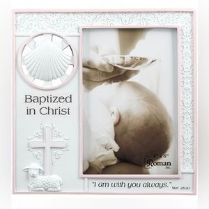 Girl Baptism Gift Picture Frame ✝️